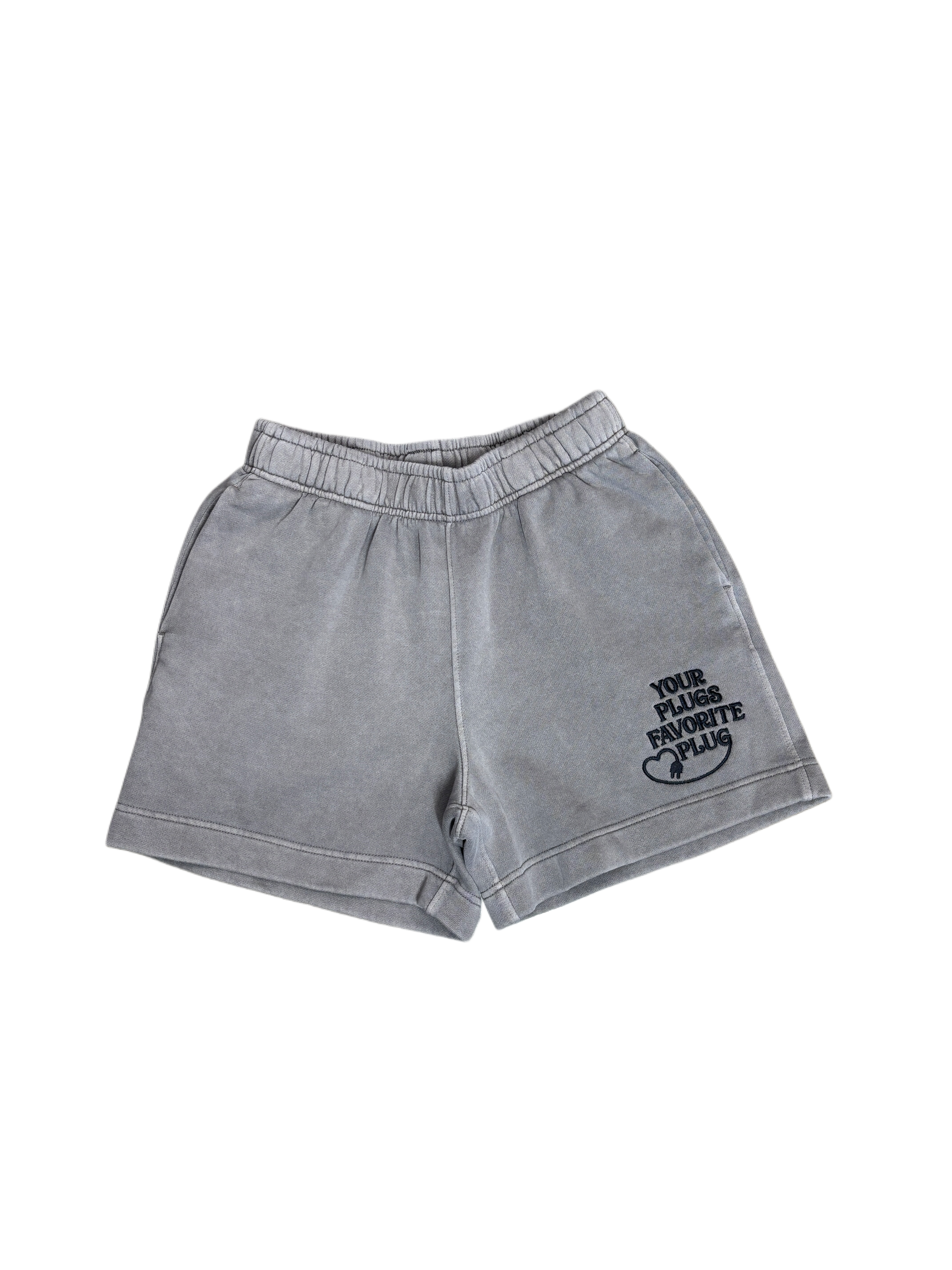 Vintage Grey Blk Shorts