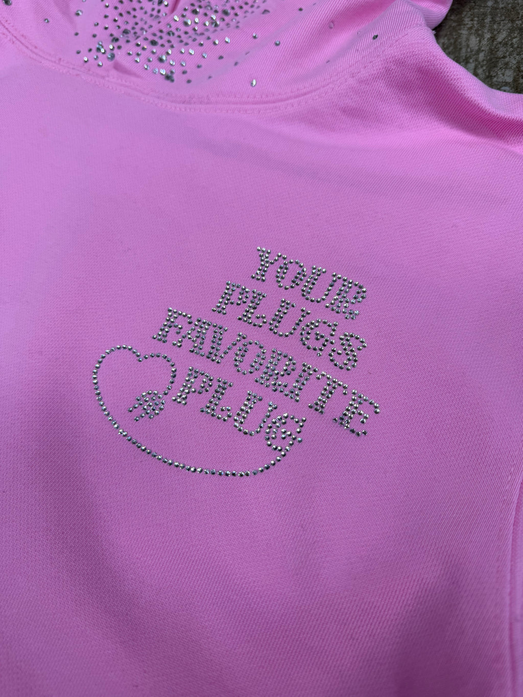 YPFP Rhinestone Set Pink