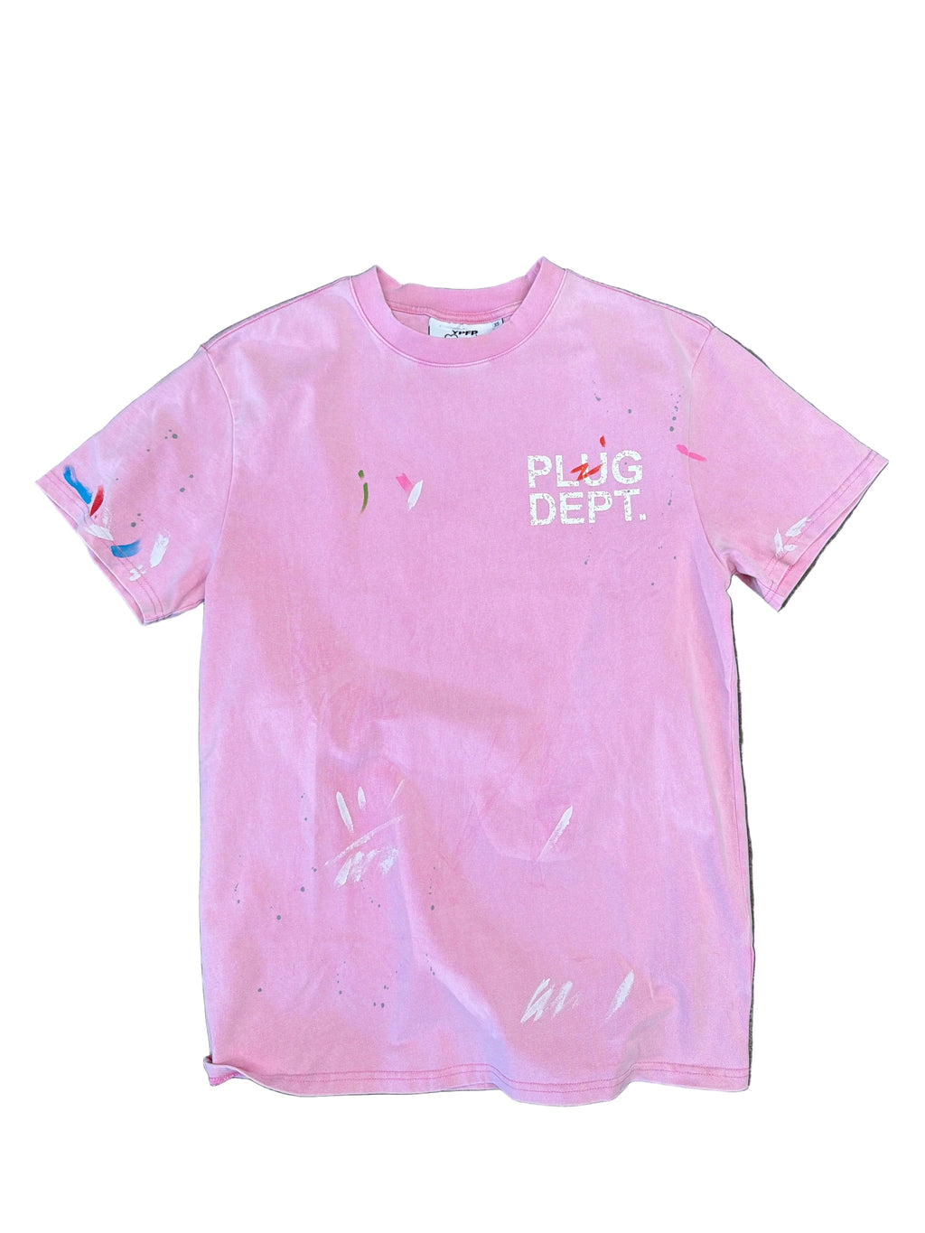 Plug Dept Tee ( Pink)