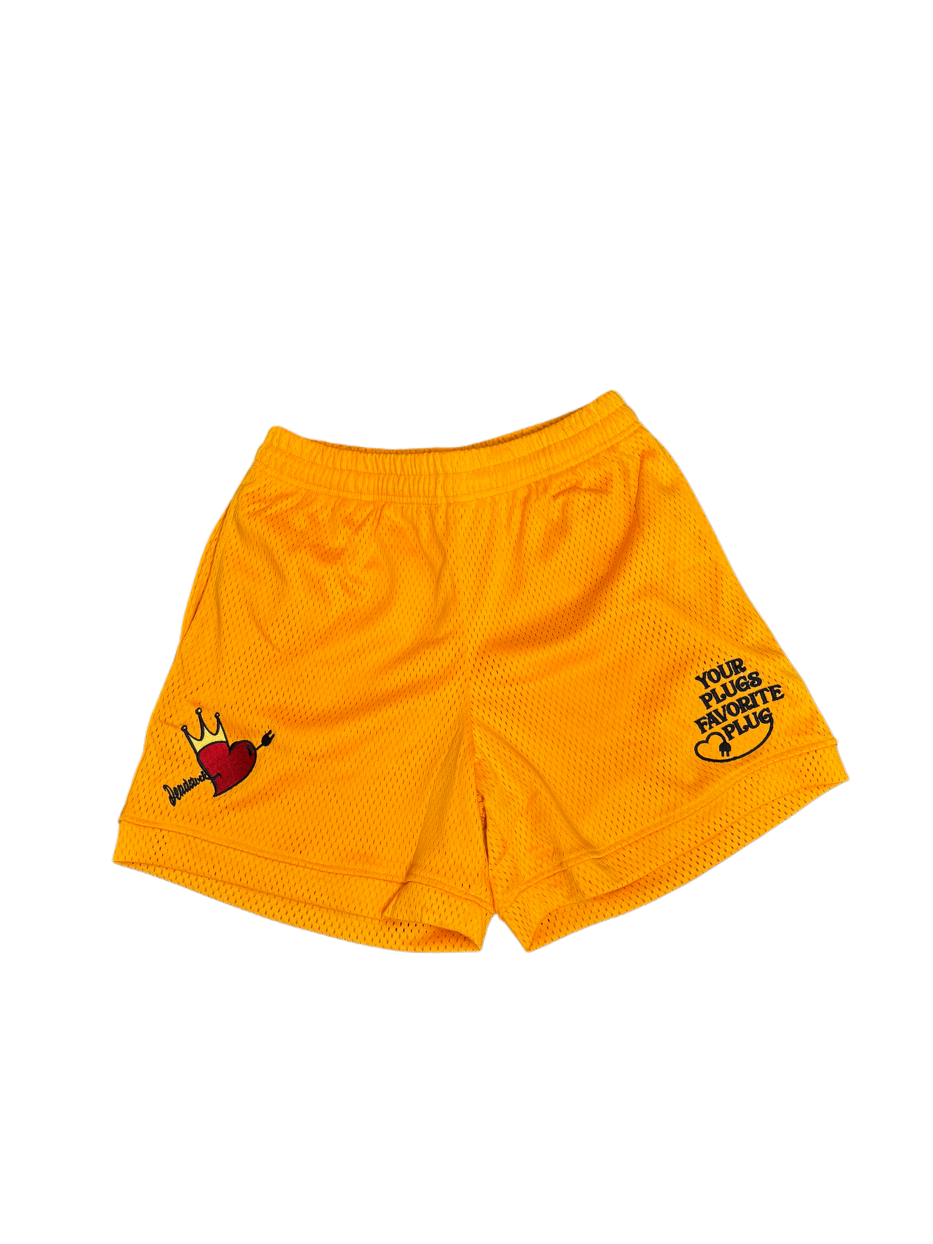 Gold  Mesh Shorts