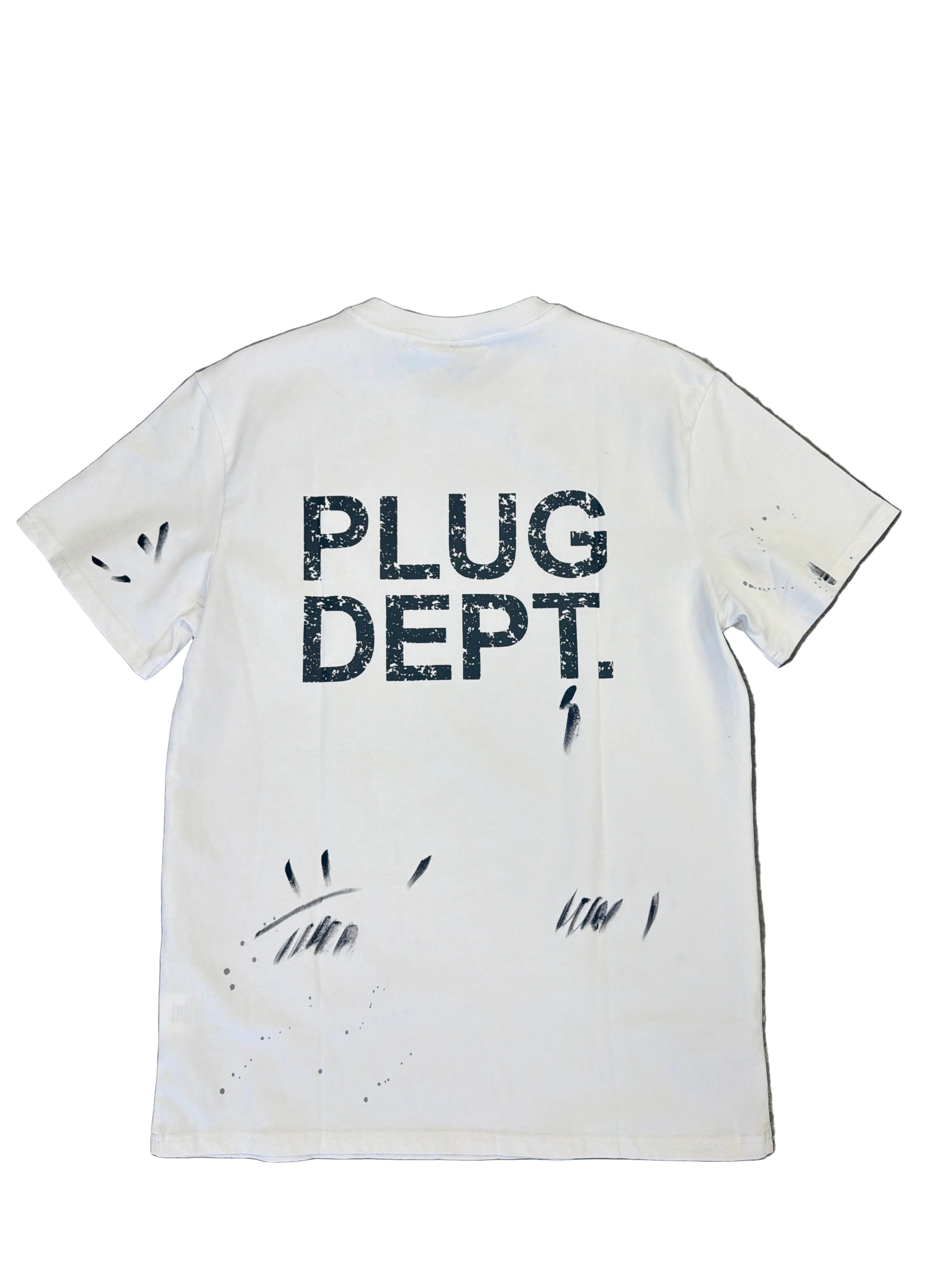 Plug Dept Tee ( White )
