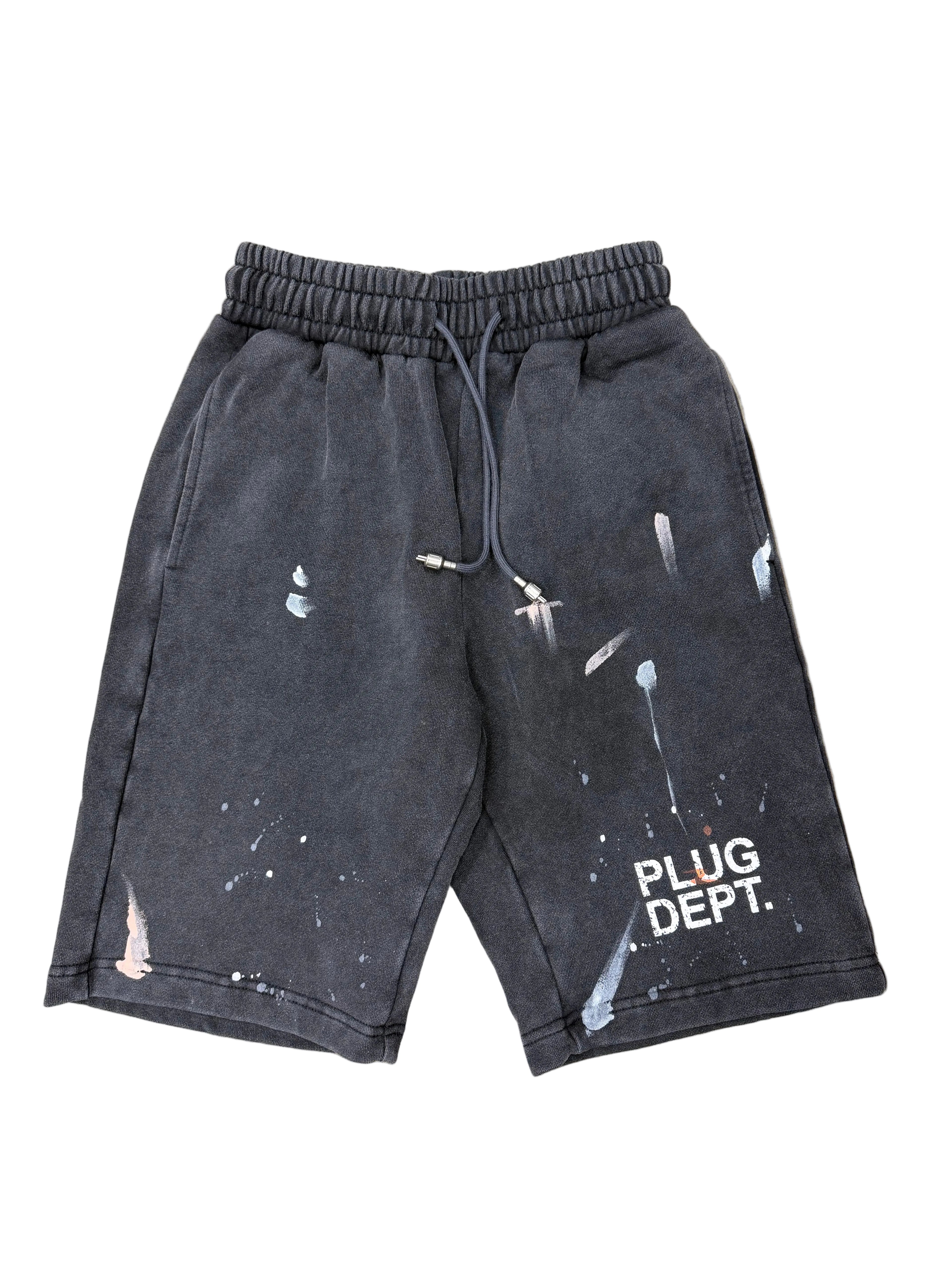 Plug Dept Shorts (WashedBlack)