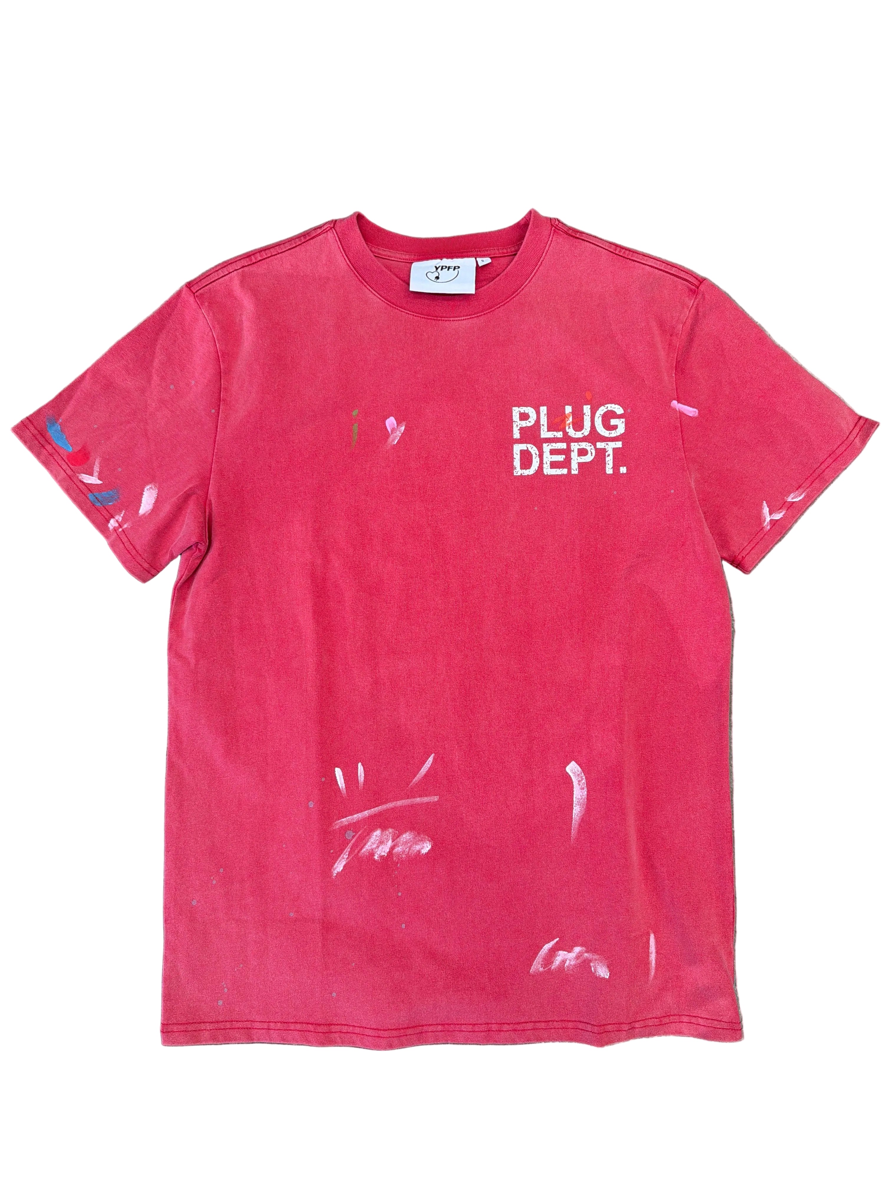 Plug Dept Tee ( Red )