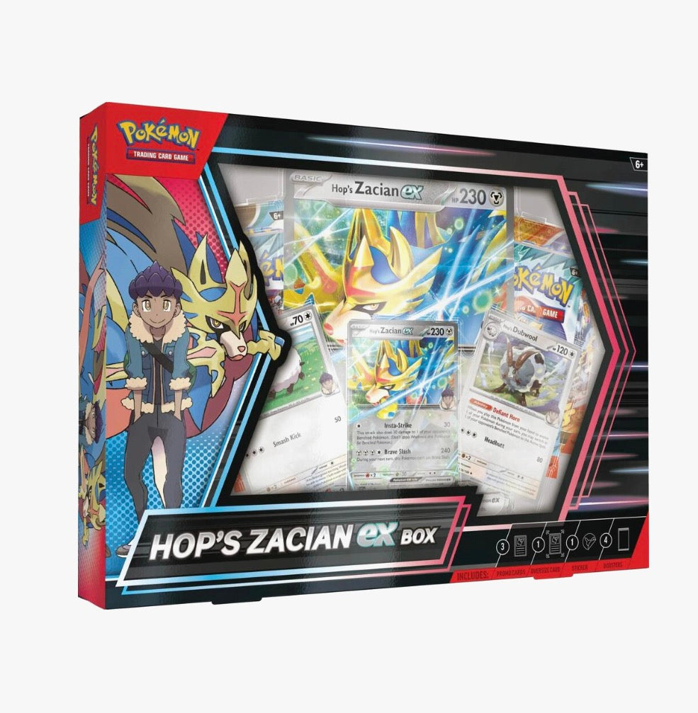 Hop's Zacian ex Box