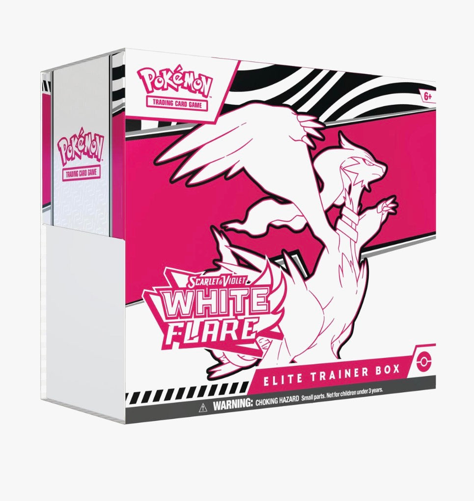 White Flare Elite Trainer Box