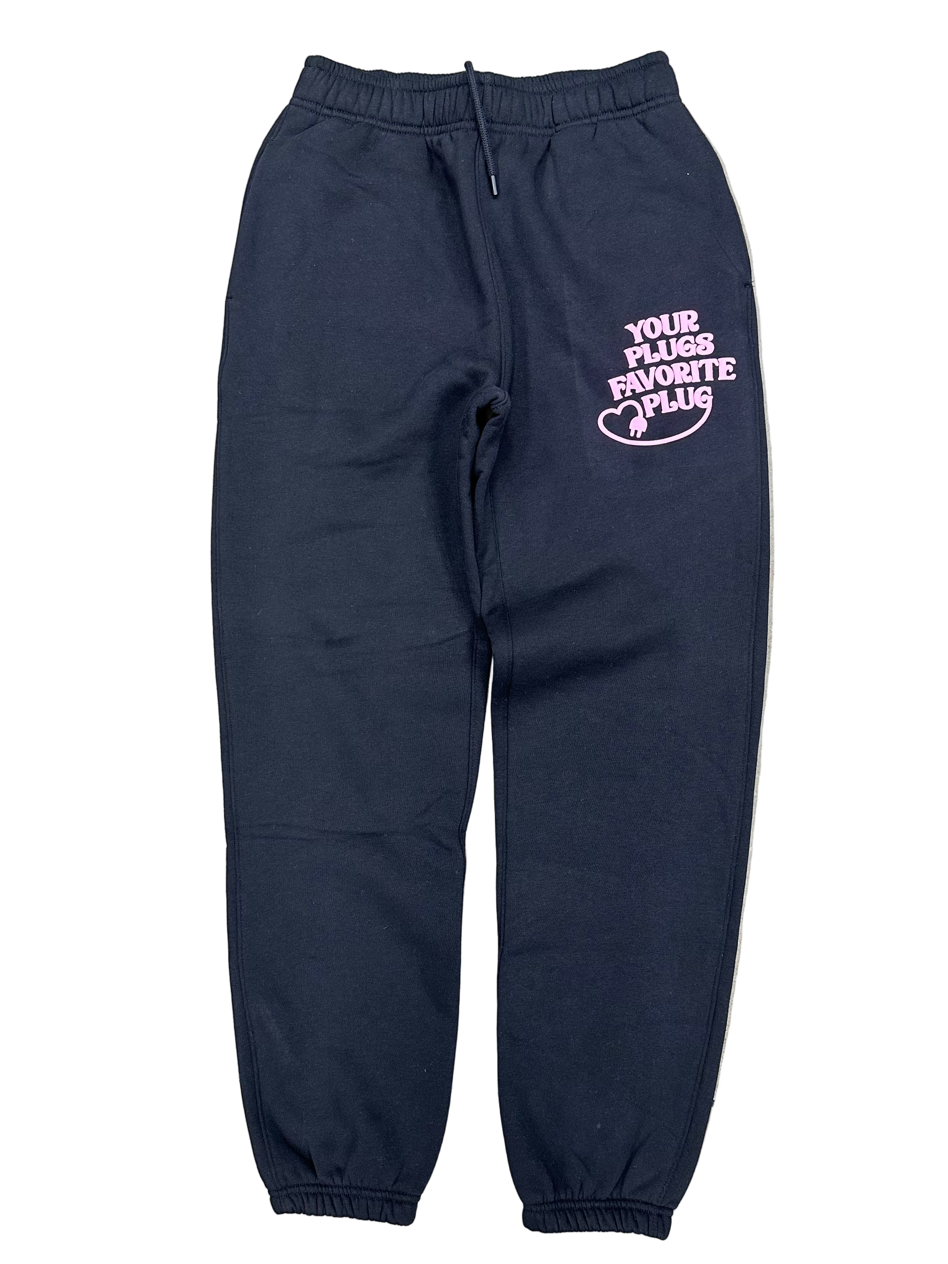 YPFP Wmn Black Pink Sweats