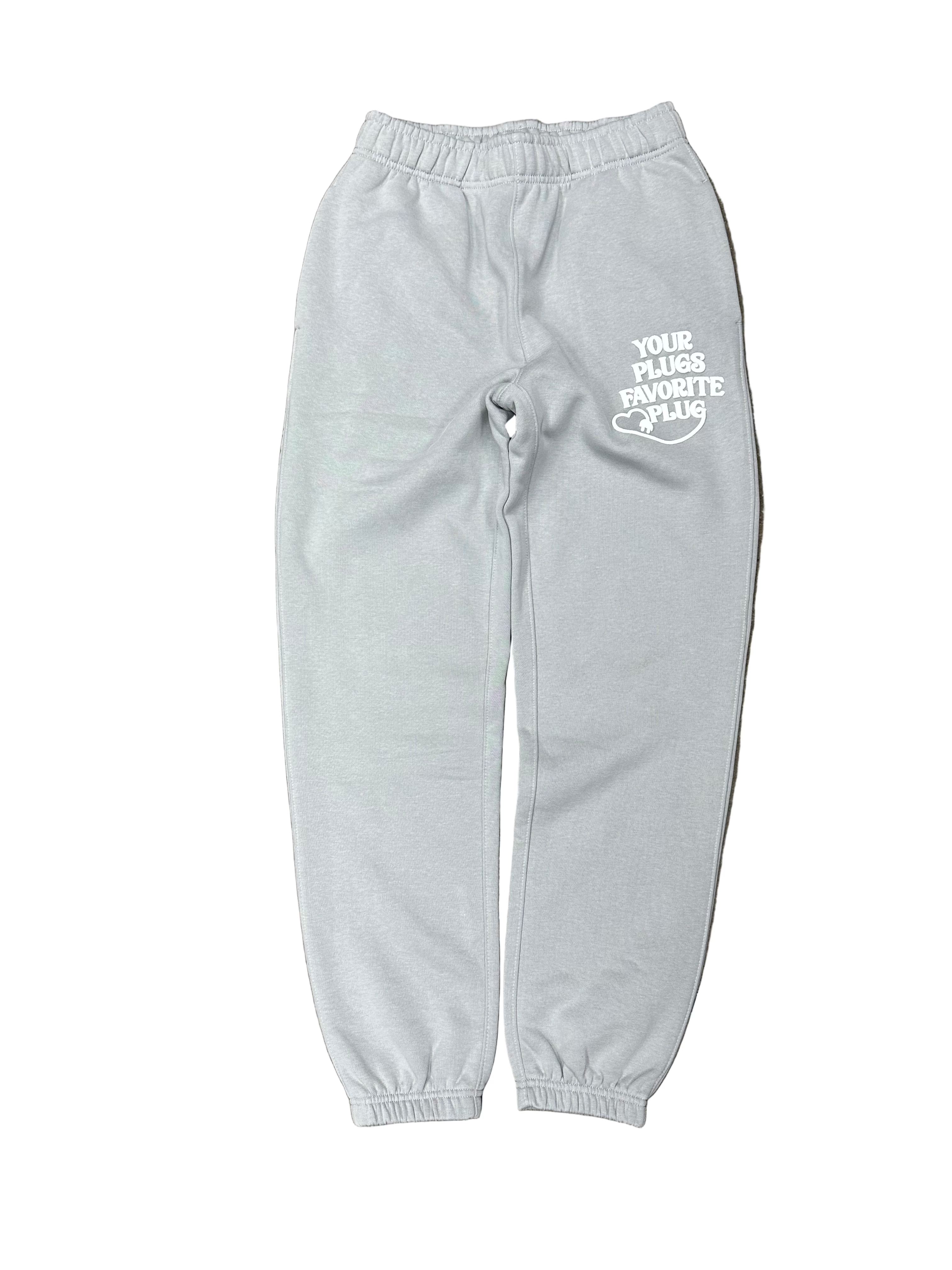 YPFP Wmn Grey White Sweats