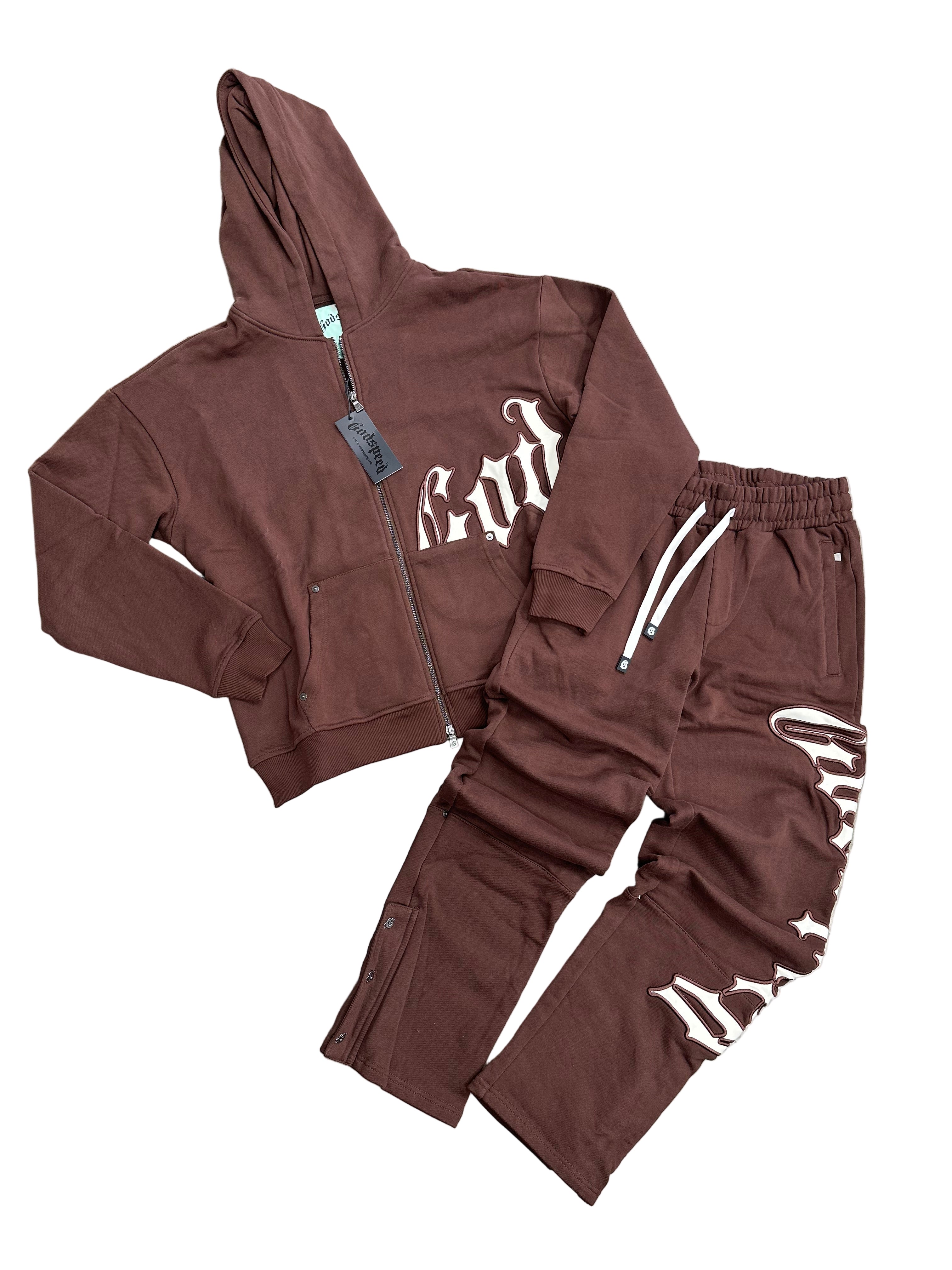GodSpeed Sweatsuit Brown