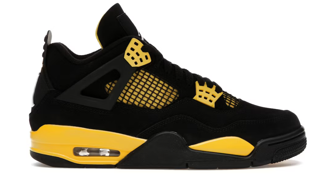Jordan 4 Yellow Thunder