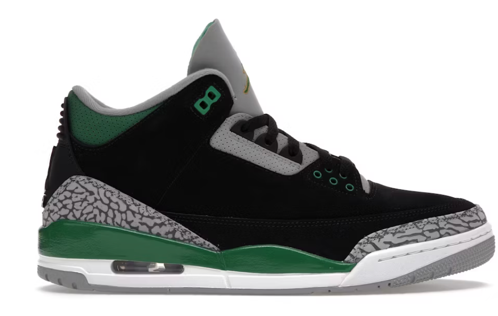 Jordan 3 Pine Green