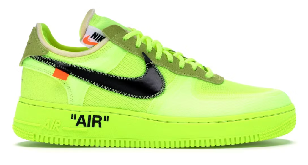 Nike Air Force 1 Off White Neon