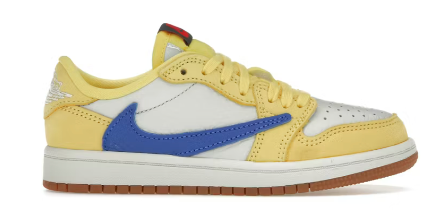 Travis Scott Jordan 1 Low Canary PS