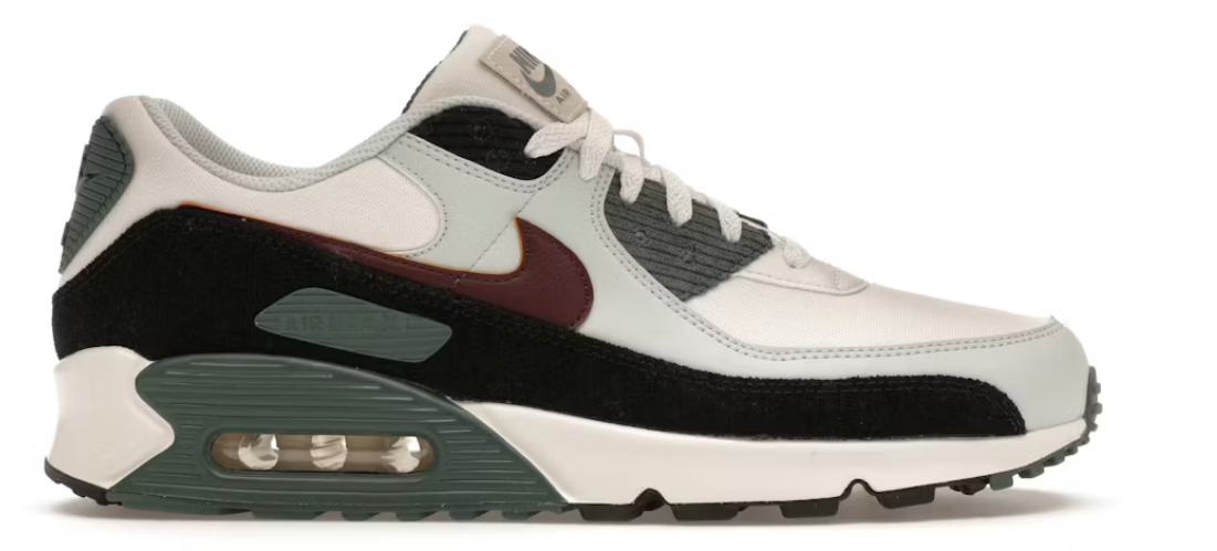 Nike Air Max 90 Burgundy Crush Vintage Green