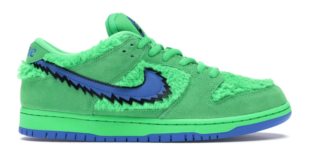 Nike Dunk Sb Grateful Dead Green