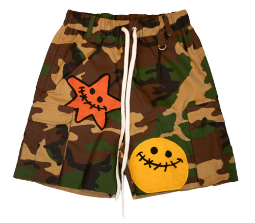 All Human Camo Shorts